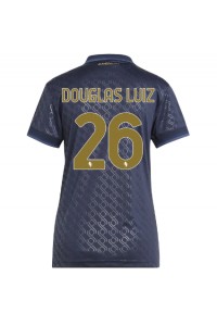 Juventus Douglas Luiz #26 Voetbaltruitje 3e tenue Dames 2024-25 Korte Mouw